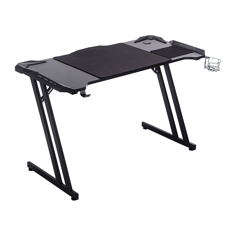 Двойной Z-Frame ПК Эргономичный игровой стол для дома и офиса с игровой подсветкой RGB